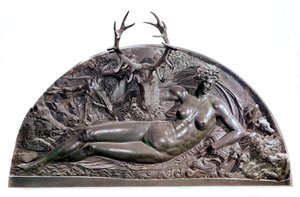 La nymphe de Fontainebleau - Benvenuto Cellini