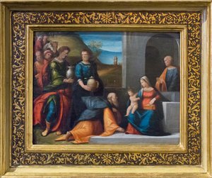Adoration des Mages - Benvenuto Tisi da Garofalo