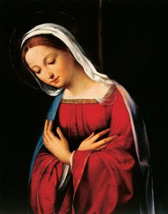 Madone (détail) - Benvenuto Tisi da Garofalo
