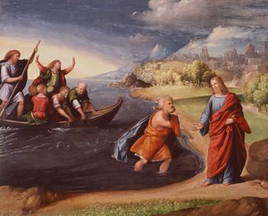 Pêche miraculeuse - Benvenuto Tisi da Garofalo