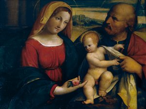 La Sainte Famille - Benvenuto Tisi da Garofalo
