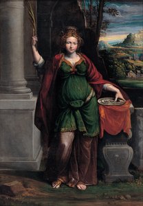 Sainte Lucie, 1535-1540 - Benvenuto Tisi da Garofalo