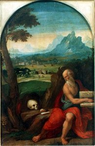 Saint Jérôme - Benvenuto Tisi da Garofalo