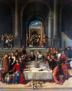 Les Noces de Cana - Benvenuto Tisi da Garofalo