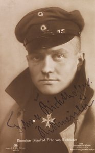 Portrait de Manfred von Richthofen 1892-1918 - Berlin . Photo studio C. J.