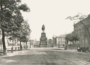 Statue de Frédéric le Grand, Unter Den Linden, Berlin, Allemagne, 1895 - Berlin Photographic Co