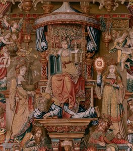 Série Les Honneurs. Foi. Première tapisserie de la série - Bernaert van (circle of) Orley