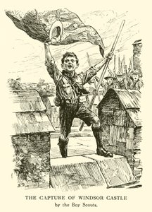 La Capture du Château de Windsor - Bernard (after) Partridge