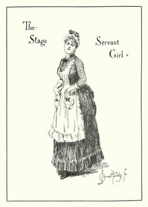 La Servante de Scène - Bernard (after) Partridge
