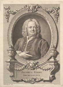 Jacobus Gibbs, architecte, 1747 - Bernard Baron