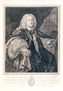 Portrait du Dr Benjamin Hoadly, évêque de Winchester - Bernard Baron