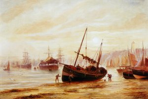 Paysage marin - Embouchure de la Tyne - Bernard Benedict Hemy