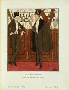 Habit et pèlerine de soirée - Bernard Boutet de Monvel