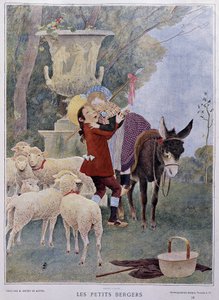 Petits bergers - Bernard Boutet de Monvel