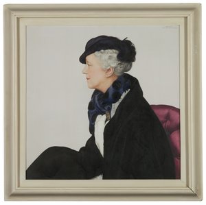 Portrait de Lady Mendl, née Ella de Wolfe, appelée "Elsie"