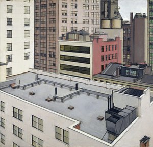 Toits de New York, c.1930 - Bernard Boutet de Monvel