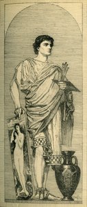 Apelles: dessin pour une mosaïque, vers 1864, 1881 - Bernard Collier