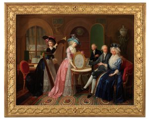Portrait de la famille Villers - Bernard Duvivier