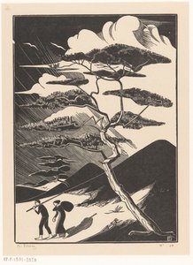 Dune avec deux figures