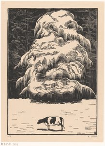 Vache près d