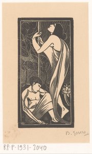 Nuit - Bernard Essers (signed by artist)
