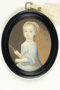 Un jeune enfant né en 1714, vers 1716