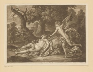 Cupidon et Psyché - Bernard Lens (II)