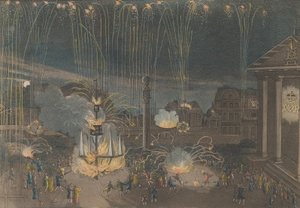 Description parfaite du feu d