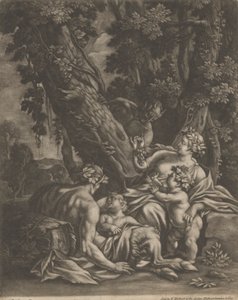 Une famille de satyres - Bernard Lens