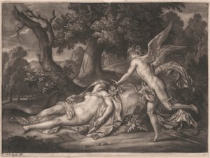 Cupidon et Psyché - Bernard Lens