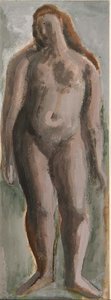 Figure Féminine Debout - Bernard Meninsky