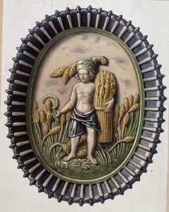 Moissonneurs - Planche de Bernard Palissy