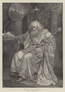 M. Henry Irving en roi Lear