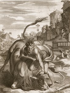 Achélous sous la forme d