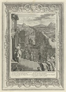 Cassandra prédit la chute de Troie, 1731 - Bernard Picart