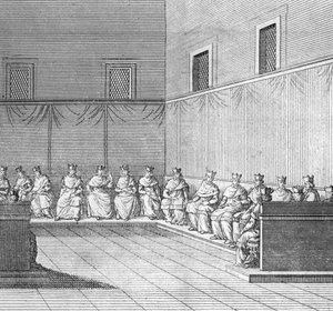 Différentes étapes du conclave, réunion des cardinaux pour l