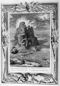Encelade enterré sous le Mont Etna, 1733