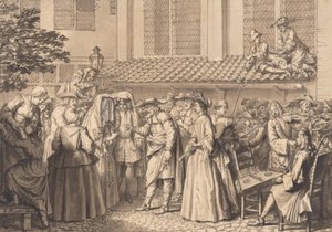 Mariage chez les juifs allemands - Bernard Picart