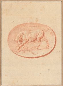 Un des six camées avec des sujets mythologiques et classiques - Bernard Picart