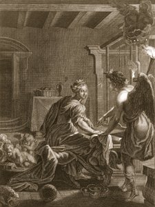 Pénélope à son métier, 1731 - Bernard Picart