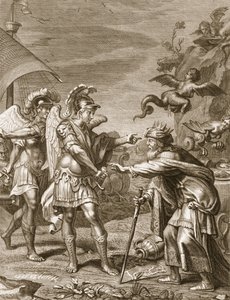 Phinée est délivré des Harpies par Calaïs et Zétès, 1731