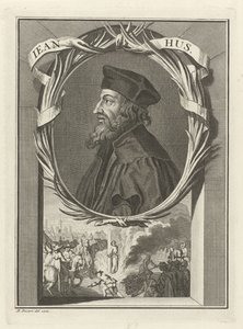 Portrait de John Hus - Bernard Picart