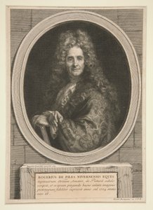 Portrait de Roger de Piles - Bernard Picart