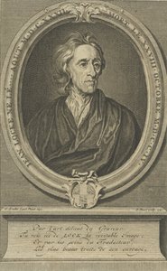 Portrait du médecin et philosophe John Locke 1632-1704, 1721 - Bernard Picart