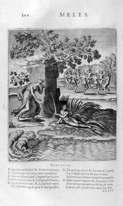 Rivière Meles, 1615 - Bernard Picart