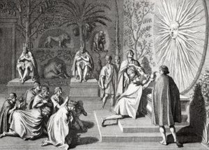 Adoration du soleil par les Incas - Bernard Picart