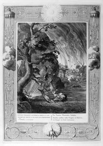 Le tourment de Tantale, 1733 - Bernard Picart