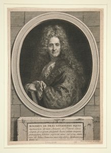 Sans titre (Portrait de Roger de Piles) - Bernard Picart