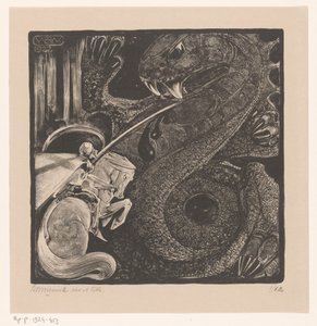 Saint Georges - Bernard Willem Wierink (signed by artist)