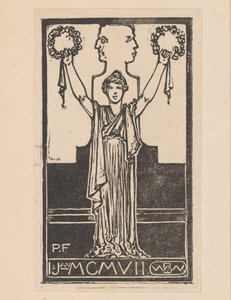 Femme en habit romain - Bernard Willem Wierink